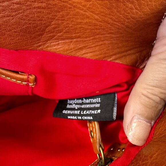 Paule Marrot Editions Hayden Harnet Leather & Canvas Multi Color Top Handle Bag - Picture 15 of 15